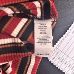 Garage Y2K Henley Shirt Dress XS 90s Retro Indie Slease Grunge Streetwear Ribbed Maroon Photo 6