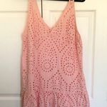 Gianni Bini  Light Pink Crochet Sleeveless Swim Cover Up Size M Photo 0