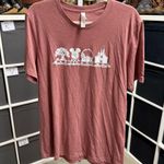 Bella Canvas Bella + Canvas Disney Theme Parks Heather Red Graphic T-Shirt Photo 0