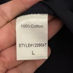 Tuckernuck Pomander Place Black 100% Cotton Poplin Kenzo Mini Dress Size Large Photo 8