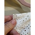 joe's jeans New  Eyelet‎ Puff Sleeve Top Size Small White Collection Photo 3