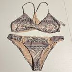 l*space L Paisley Bohemian Reversable Bikini Size Large Photo 0