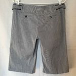 Candie's Vintage Candie’s Black White Striped Bermuda Shorts with Button Detail 13 Photo 3
