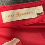 Tory Burch Dot Trim Embroidered Cotton Tunic Top Blouse Cover Up Size 4 Small S Photo 7