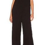 Sundry  Spaghetti Strap Elastic Jumpsuit Jersey Black Sz 2 /medium Photo 0