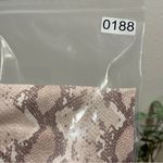 Varley Women’s Medium Champagne Snake Albury 8”Biker Shorts Athletic Performance Photo 4