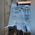 Madewell The Perfect Short distressed Cut off Jeans Shorts Photo 4