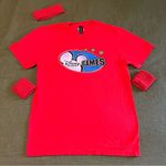 Gildan Disney Channel Games Red Shirt and Sweatbands Photo 0