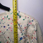 Anthropologie Maeve Jamie Paint Speckled Colorful Crewneck Pullover Cotton Small Photo 8