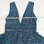 Lulus  Smokeshow Teal‎ Metallic Sleeveless Mini Dress MEDIUM Photo 8