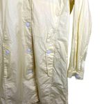 Columbia Vintage Women’s Hooded Long Rain Jacket in Pastel Yellow Size M Photo 2