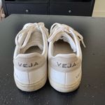 VEJA  White and Beige Casual Sneakers Photo 2