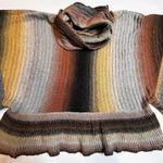 Two Sisters  Cowl Neck BoHo Poncho Sweater Fall Lagenlook OS Fall Hippie Ren Fair Photo 4