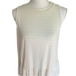 W5  Gold Metallic Stripe Sleeveless Top Photo 2