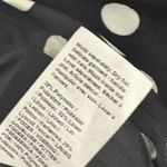 River Island  Black And White Polka Dot Belted‎ Dress Size 6 Photo 9