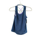 Ideology  Tank Top with Sports Bra Blue Purple Women's Size M Photo 2