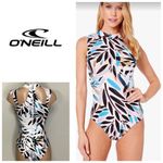 New. O’Neill Nora tank one piece swimsuit. Small. Retails $89 White Photo 1