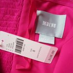 Maeve NWT Anthropologie Brin in Rose Pink Strapless Wide Crop Leg Jumpsuit 8 Photo 5
