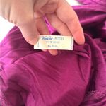 Vanity Fair  Women’s M Silk Nighty Lingerie Nightgown Dress Plum Purple Medium Photo 3
