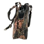 Montana West  Leather Studded Bling Buckle Top Handle Zip Handbag Stylish Camo Photo 8