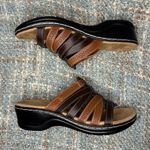 Pierre Dumas Tasha Pewter Low Heel Slip On Sandals Photo 5