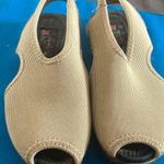 Keds Tan Peep Toe Slingback Shoes 6 Photo 0