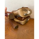 Michael Kors Becky Women's Platform Block Heel Two Tone Sandals Sz 7 Sku 2867 Photo 8