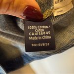 J.Crew Indigo Denim Jean Vest 100% Cotton Vintage Look Women’s Size Medium Photo 11