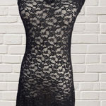 Victoria's Secret Victoria’s Secret Black Lace Y2K Slip Dress Chemise Lingerie Medium Photo 0