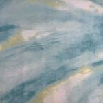 Chico's Shirt Womens Large Blue Green Brushstroke Studs Versatile Casual Colorful Photo 5