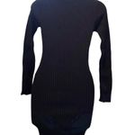 Princess Polly  Black Uprising Sweater Dress Photo 0