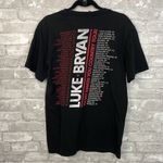 The Concert Tee Luke Bryan Tour Tee Black Size M Photo 1