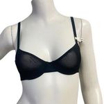 Aerie  Smoothez Microfiber Unlined Balconette Bra Black 34B Underwire NWT Photo 0