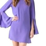 Elizabeth and James  sz S purple silk dress Photo 0