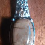 Cherry Creek Brazilian Citrine Platinum Bond Pendant Stainless Steel Necklace Photo 0