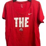 Nike OSU Ohio State University Buckeyes Women's Tee Shirt, XL Photo 0