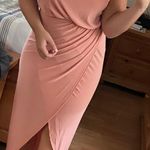 ASOS Pink  One Shoulder Dress Photo 0