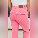 Judy Blue  Tickled Pink Cargo Pants Photo 3