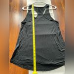 H&M Black Long Sleeveless Tank Top Photo 3