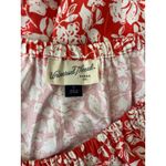 Universal Threads Universal Thread Red Floral Maxi Dress Cut Out Back Slit Cottagecore Sundress S Photo 3