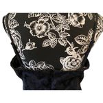 Nicole By Nicole Miller Floral Dress Formal Party Cocktail Career Black Size L Photo 6