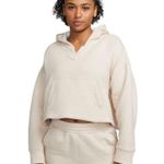 Nike Yoga Luce pullover jacquard cropped oversized sweater size XL New with tags Retails $130 Photo 0