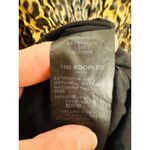 The Kooples Brown Leopard Printed 100% Silk Crewneck Robe Dress size 1 Small Photo 11