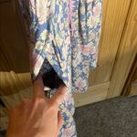 American Eagle Outfitters Floral Print Women's Cross Back Low Back Mini Dress Photo 6