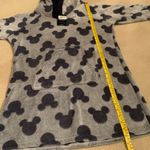 Disney Mickey Mouse print hooded fleece plush sweatshirt Medium M NWT Photo 6
