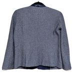 Max Mara Weekend Blazer Navy Blue Striped Lace Trim Women’s Size 12 Photo 1