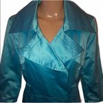 Bebe  baby blue trench coat Photo 2