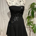 Nordstrom NWOT La Rok Luxe Strapless Embellished Beaded Sequin Vintage Y2k Photo 0