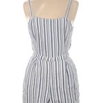 Hollister Blue And White Striped Romper Photo 0