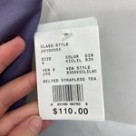 Michaelangelo NEW  women’s dim lilac‎ belted strapless satin formal gown dress 4 Photo 4